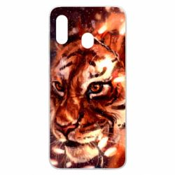 Чехол из раздела Тигр Тигр и гирлянда для Samsung A20