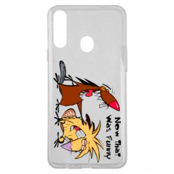Чехол из раздела Злюки бобри Бобры смеются для Samsung A20s - FATLINE Чехол из раздела Злюки бобри Бобры смеются для Samsung A20s
