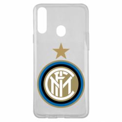 Чехол из раздела Интер (FC Inter) FC Inter Logo для Samsung A20s - FATLINE Чехол из раздела Интер (FC Inter) FC Inter Logo для Samsung A20s