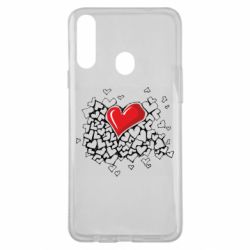 Чехол из раздела Авторские принты Heart & Love для Samsung A20s - FATLINE Чехол из раздела Авторские принты Heart & Love для Samsung A20s