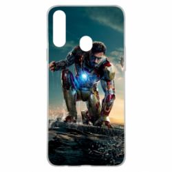 Чехол из раздела Авторские принты Iron Man with friends для Samsung A20s - FATLINE Чехол из раздела Авторские принты Iron Man with friends для Samsung A20s