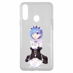 Чехол из раздела Re:Zero. Жизнь с нуля в альтернативном мире Rem для Samsung A20s - FATLINE Чехол из раздела Re:Zero. Жизнь с нуля в альтернативном мире Rem для Samsung A20s