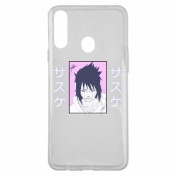 Чехол из раздела Авторские принты Saske Naruto and hieroglyphs для Samsung A20s - FATLINE Чехол из раздела Авторские принты Saske Naruto and hieroglyphs для Samsung A20s