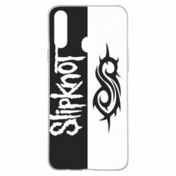 Чехол из раздела Авторские принты Slipknot black and white для Samsung A20s - FATLINE Чехол из раздела Авторские принты Slipknot black and white для Samsung A20s