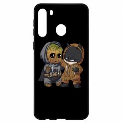 Чехол из раздела Стражи Галактики Бэтмен и грут для Samsung A21