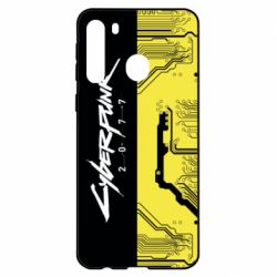 Чехол из раздела Авторские принты Cyberpunk black and yellow для Samsung A21 - FATLINE Чехол из раздела Авторские принты Cyberpunk black and yellow для Samsung A21