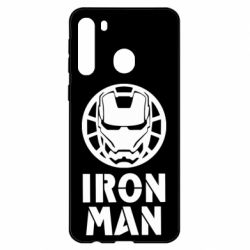 Чехол из раздела Железный человек Iron man text для Samsung A21 - FATLINE Чехол из раздела Железный человек Iron man text для Samsung A21