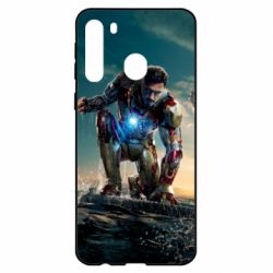 Чехол из раздела Авторские принты Iron Man with friends для Samsung A21 - FATLINE Чехол из раздела Авторские принты Iron Man with friends для Samsung A21