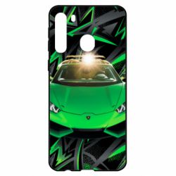 Чехол из раздела Автомобилистам Lamborghini Huracan для Samsung A21 - FATLINE Чехол из раздела Автомобилистам Lamborghini Huracan для Samsung A21