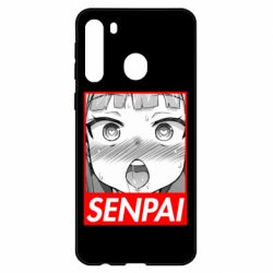 Чехол из раздела Авторские принты Senpai and girl anime для Samsung A21 - FATLINE Чехол из раздела Авторские принты Senpai and girl anime для Samsung A21