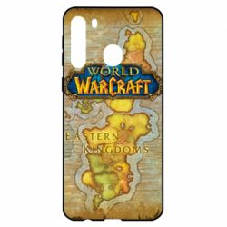 Чехол из раздела World of Warcraft World of Warcraft Map для Samsung A21 - FATLINE Чехол из раздела World of Warcraft World of Warcraft Map для Samsung A21