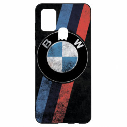 Чехол из раздела Автомобилистам BMW grunge logo для Samsung A21s - FATLINE Чехол из раздела Автомобилистам BMW grunge logo для Samsung A21s