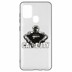 Чехол из раздела Call of Duty Боец CoD для Samsung A21s - FATLINE Чехол из раздела Call of Duty Боец CoD для Samsung A21s