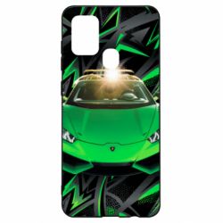 Чехол из раздела Автомобилистам Lamborghini Huracan для Samsung A21s - FATLINE Чехол из раздела Автомобилистам Lamborghini Huracan для Samsung A21s