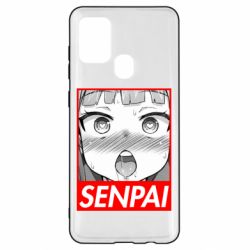 Чехол из раздела Авторские принты Senpai and girl anime для Samsung A21s - FATLINE Чехол из раздела Авторские принты Senpai and girl anime для Samsung A21s