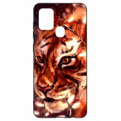 Чехол из раздела Тигр Тигр и гирлянда для Samsung A21s