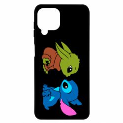 Чехол из раздела Star Wars Baby Yoda And Stitch для Samsung A22 4G - FATLINE Чехол из раздела Star Wars Baby Yoda And Stitch для Samsung A22 4G