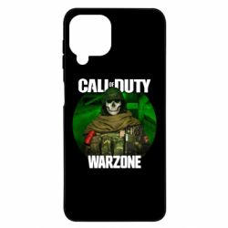 Чехол из раздела Call of Duty Call of duty Warzone ghost green background для Samsung A22 4G - FATLINE Чехол из раздела Call of Duty Call of duty Warzone ghost green background для Samsung A22 4G