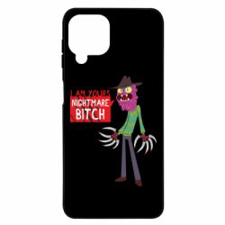 Чехол из раздела Рик и Морти I am yours nightmare BITCH для Samsung A22 4G - FATLINE Чехол из раздела Рик и Морти I am yours nightmare BITCH для Samsung A22 4G
