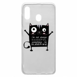 Чехол из раздела Кот I'm Not Always Harmful для Samsung A30 - FATLINE Чехол из раздела Кот I'm Not Always Harmful для Samsung A30
