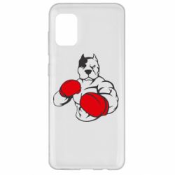 Чехол из раздела Бокс/Кикбоксинг Pitbull Boxing Logo для Samsung A31