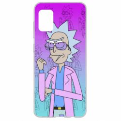 Чехол из раздела Авторские принты Rick Pop Art для Samsung A31 - FATLINE Чехол из раздела Авторские принты Rick Pop Art для Samsung A31