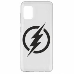 Чехол из раздела Flash Superhero logo для Samsung A31 - FATLINE Чехол из раздела Flash Superhero logo для Samsung A31