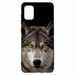 Чехол из раздела Волк Wolf with yellow eyes для Samsung A31