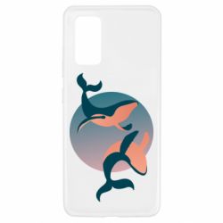 Чехол из раздела Кит Two whales для Samsung A32 4G - FATLINE Чехол из раздела Кит Two whales для Samsung A32 4G