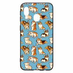 Чехол из раздела Собака Cute Corgis для Samsung A40 - FATLINE Чехол из раздела Собака Cute Corgis для Samsung A40