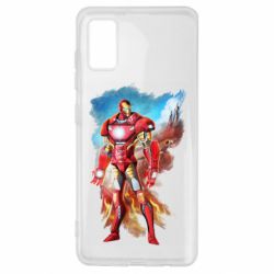 Чохол з розділу Залізна людина Avengers iron man drawing для Samsung A41 - FATLINE Чохол з розділу Залізна людина Avengers iron man drawing для Samsung A41