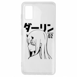 Чехол из раздела Darling in the Franxx Zero Two Girl для Samsung A41 - FATLINE Чехол из раздела Darling in the Franxx Zero Two Girl для Samsung A41