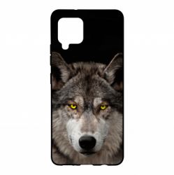 Чехол из раздела Волк Wolf with yellow eyes для Samsung A42 5G