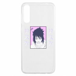 Чехол из раздела Авторские принты Saske Naruto and hieroglyphs для Samsung A50 - FATLINE Чехол из раздела Авторские принты Saske Naruto and hieroglyphs для Samsung A50