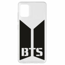 Чехол из раздела BTS Bangtan Boys double logo для Samsung A51 - FATLINE Чехол из раздела BTS Bangtan Boys double logo для Samsung A51
