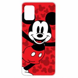 Чехол из раздела Мультфильмы Happy Mickey для Samsung A51 - FATLINE Чехол из раздела Мультфильмы Happy Mickey для Samsung A51