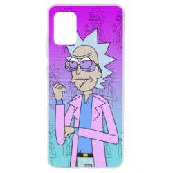 Чехол из раздела Авторские принты Rick Pop Art для Samsung A51 - FATLINE Чехол из раздела Авторские принты Rick Pop Art для Samsung A51