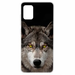 Чехол из раздела Волк Wolf with yellow eyes для Samsung A51