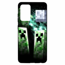 Чехол из раздела Minecraft Green Minecraft для Samsung A52 5G