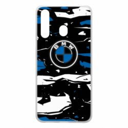 Чехол из раздела Автомобилистам BMW logo and art background для Samsung A60 - FATLINE Чехол из раздела Автомобилистам BMW logo and art background для Samsung A60