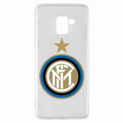 Чехол из раздела Интер (FC Inter) FC Inter Logo для Samsung A8+ 2018 - FATLINE Чехол из раздела Интер (FC Inter) FC Inter Logo для Samsung A8+ 2018