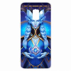 Чехол из раздела World of Warcraft Warcraft Winter Queen для Samsung A8+ 2018 - FATLINE Чехол из раздела World of Warcraft Warcraft Winter Queen для Samsung A8+ 2018