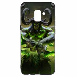 Чехол из раздела World of Warcraft World Of Warcfart Illidan для Samsung A8+ 2018 - FATLINE Чехол из раздела World of Warcraft World Of Warcfart Illidan для Samsung A8+ 2018