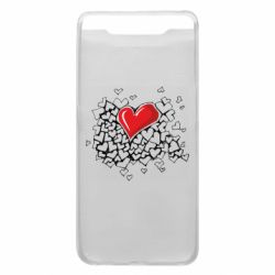 Чехол из раздела Молодоженам Heart & Love для Samsung A80 - FATLINE Чехол из раздела Молодоженам Heart & Love для Samsung A80