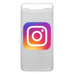 Чехол из раздела Социальные сети Instagram Logo Gradient для Samsung A80 - FATLINE Чехол из раздела Социальные сети Instagram Logo Gradient для Samsung A80