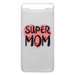 Чехол из раздела Авторские принты Super Mom Red Heart для Samsung A80 - FATLINE Чехол из раздела Авторские принты Super Mom Red Heart для Samsung A80