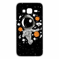 Чехол из раздела Баскетбол Astronaut and basketballs для Samsung J3 2016