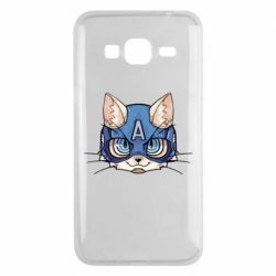 Чохол з розділу Кіт Avenger Cat для Samsung J3 2016 - FATLINE Чохол з розділу Кіт Avenger Cat для Samsung J3 2016