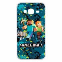 Чехол из раздела Minecraft Minecraft Steve Alex And Dog для Samsung J3 2016
