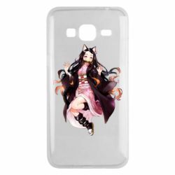 Чехол из раздела Demon Slayer Nezuko cat для Samsung J3 2016
